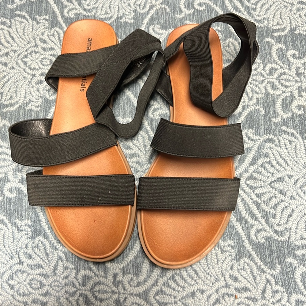 Black sandals
